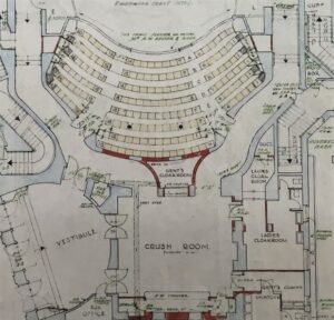 Lyric Theatre 1933 Plan
